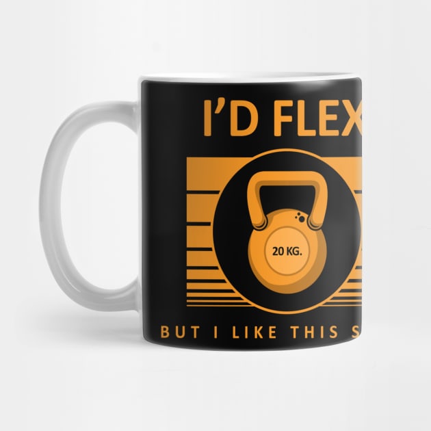 I'd flex but I like this Shirt by Markus Schnabel